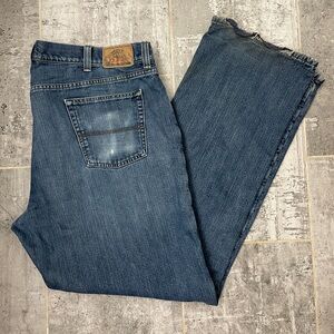 L.L. Bean Men's Cotton Lined Blue Jeans. Standard Fit. 44x36